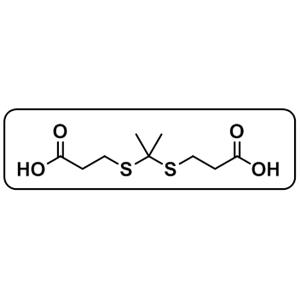 3,3′-[(1-Methylethylidene)bis(thio)]bis[propanoic acid]；