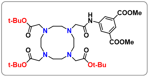 1,4,7-Tris(1,1-dimethylethyl) 10-[2-[[3,5-bis(methoxycarbonyl)phenyl]amino]-2-oxoethyl]-[DOTA-(COOt-Bu)3]