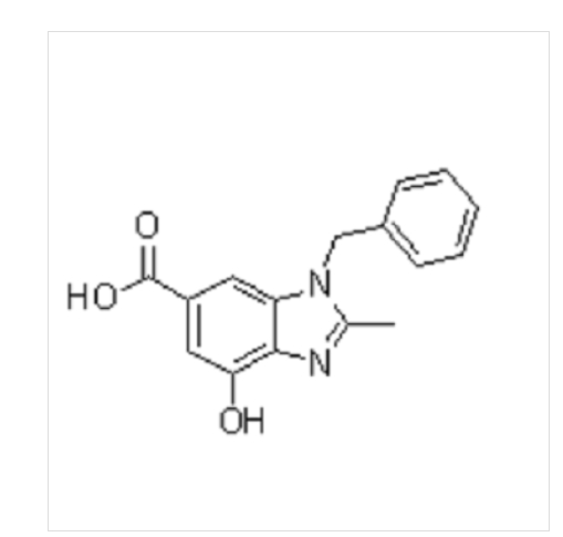 1-benzyl-4-hydroxy-2-methyl-1H-benzo[d]imidazole-6-carboxylic acid