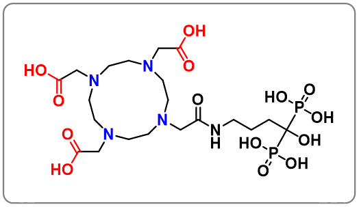 10-[2-[(4-Hydroxy-4,4-diphosphonobutyl)amino]-2-oxoethyl]-1,4,7,10-tetraazacyclododecane-1,4,7-triacetic acid