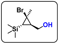 Cyclopropanemethanol, 2-bromo-2-methyl-3-(trimethylsilyl)-, (1R,2R,3R)-rel- (ACI)