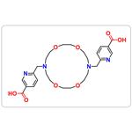 6,6'-((1,4,10,13-Tetraoxa-7,16-diazacyclooctadecane-7,16-diyl)bis(methylene))dipicolinic acid