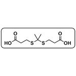 3,3′-[(1-Methylethylidene)bis(thio)]bis[propanoic acid]；