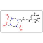 10-[2-Oxo-2-[[2-[(1-oxo-3,3-diphosphonopropyl)amino]ethyl]amino]ethyl]-1,4,7,10-tetraazacyclododecane-1,4,7-triacetic acid