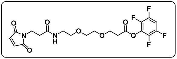 Mal-amido-PEG2-TFP ester