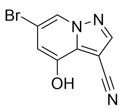 6-Bromo-4-hydroxy-pyrazolo[1,5-a]pyridine-3-carbonitrile