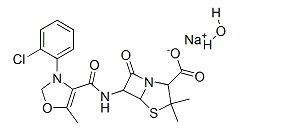 Sodium cloxacillin monohydrate