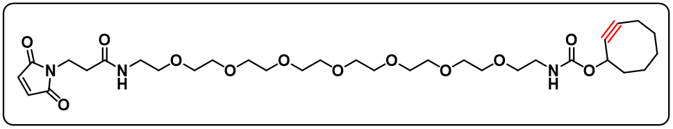 SCO-PEG7-Maleimide