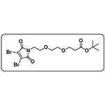 3,4-Dibromo-Mal-PEG2-Boc