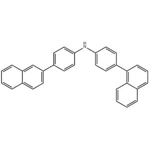 4-naphthalen-2-yl-N-(4-naphthalen-1-ylphenyl)aniline 