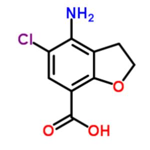 4-Amino-5-chloro-2,3-dihydrobenzofuran-7-carboxylic acid