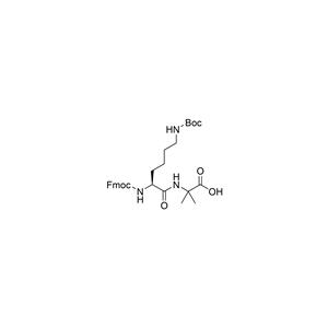 Fmoc-Lys(Boc)-Aib-OH