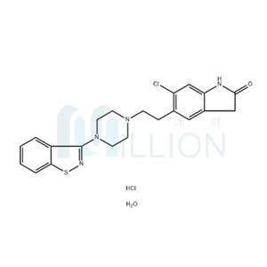 Ziprasidone hydrochloride monohydrate