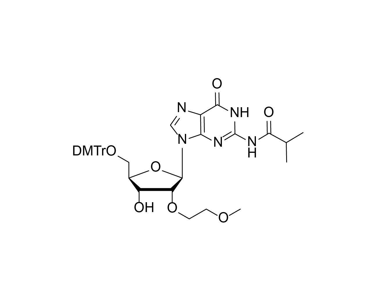 N2-iBu-2'-MOE-5'-O-DMT-G