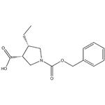 (3R,4S)-1-[(benzyloxy)carbonyl]-4-ethylpyrrolidine-3-carboxylic acid