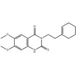 4(1H)-Quinazolinone, 3-[2-(1-cyclohexen-1-yl)ethyl]-2,3-dihydro-6,7-dimethoxy-2-thioxo-