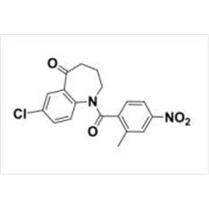 7-Chloro-1,2,3,4-tetrahydro-1-(2-methyl-4-nitrobenzoyl)-5H-1-benzazepin-5-one