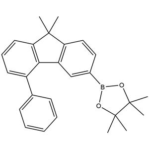 2-(9,9-Dimethyl-5-phenyl-9H-fluoren-3-yl)-4,4,5,5-tetramethyl-1,3,2-dioxaborolane