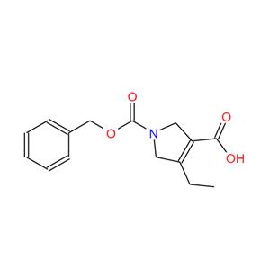 1-[(benzyloxy)carbonyl]-4-ethyl-2,5-dihydro-1H-pyrrole-3-carboxylic acid