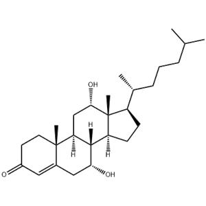 7 alpha,12 alpha-dihydroxy-5-cholesten-3-one