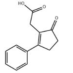 2-(5-Oxo-2-phenylcyclopent-1-en-1-yl)acetic acid