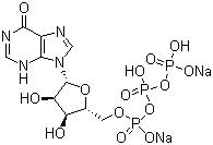 CAS # 36051-67-9, Inosine-5'-triphosphate disodium salt, Inosine 5'-(tetrahydrogen triphosphate) disodium salt, ITP disodium salt