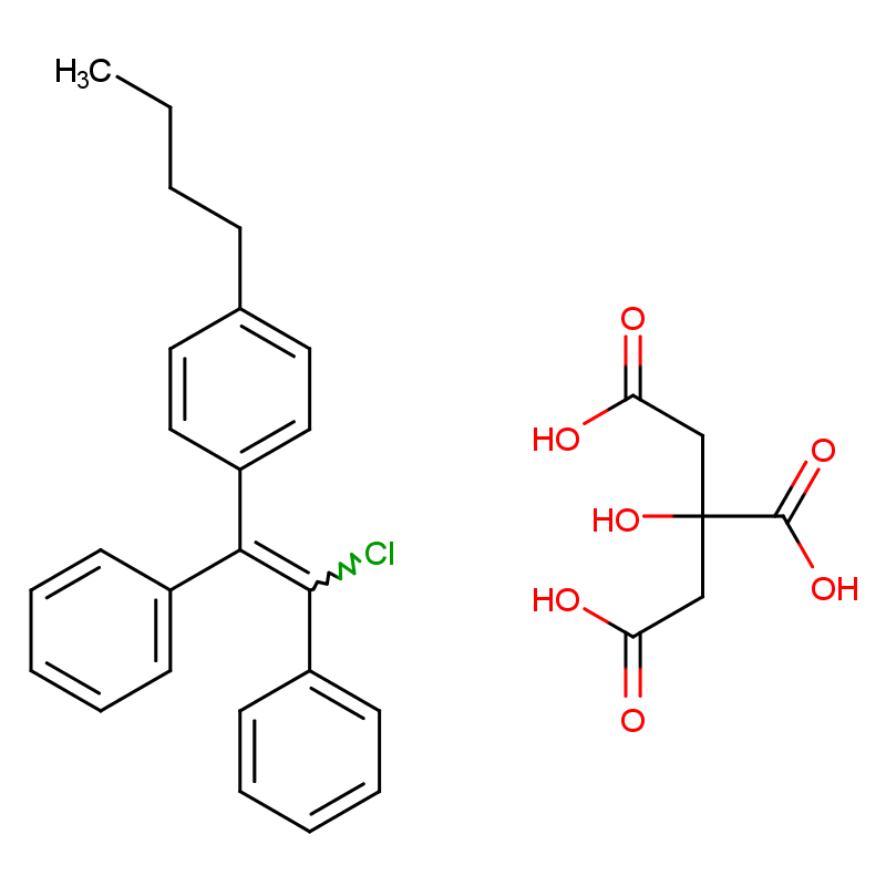 trans-clomifene citrate; (E)-Clomiphene citrate