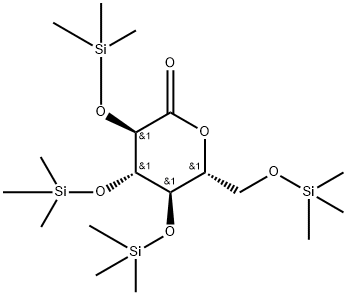 (3R,4S,5R,6R)-3,4,5-tris(trimethylsilyloxy)-6-(trimethylsilyloxymethyl)oxan-2-one