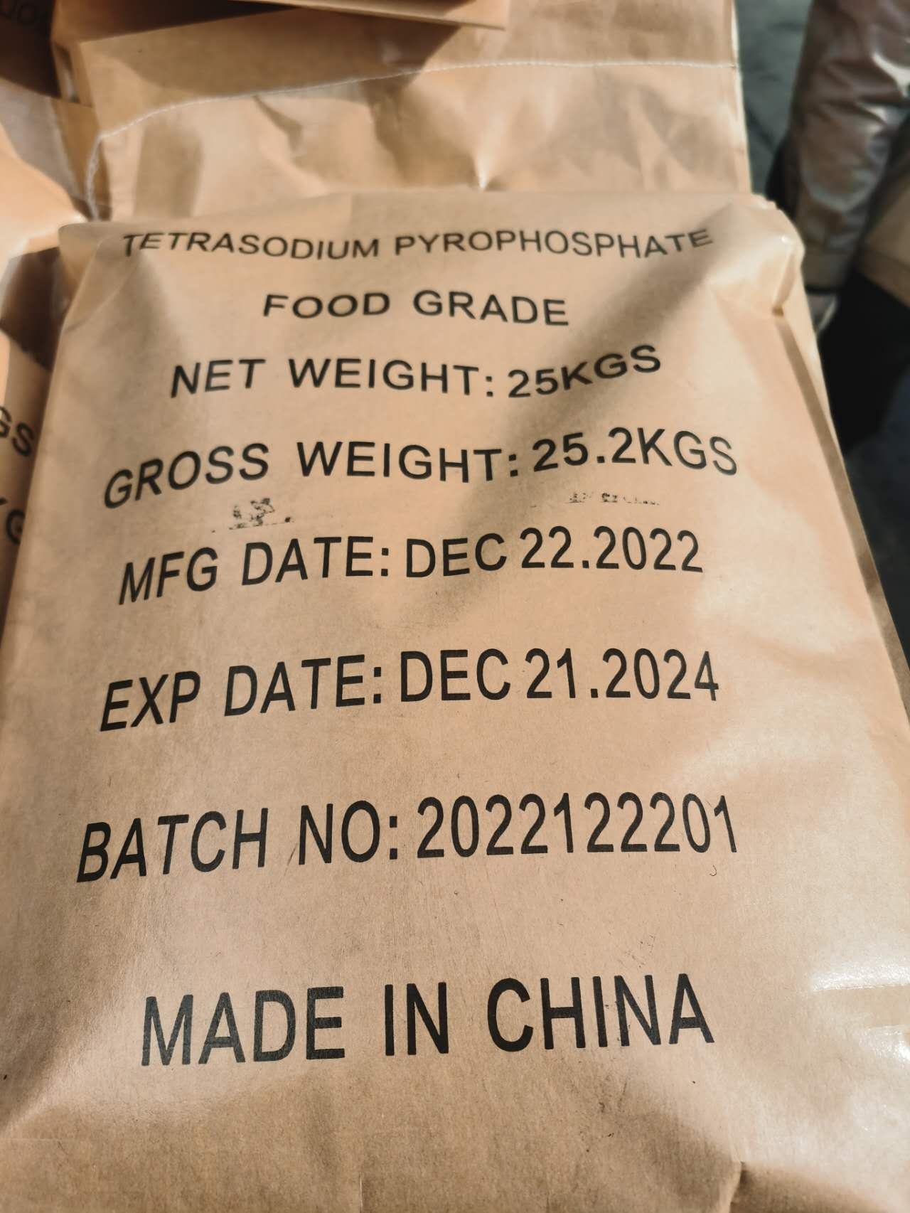 Tetrasodium Pyrophosphate