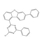 2-chloro-4-phenyl-6-(7-phenyldibenzo[b,d]furan-1-yl)-1,3,5-triazine