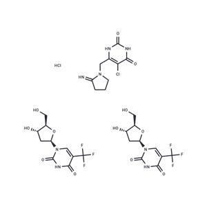 Trifluridine/tipiracil hydrochloride mixture