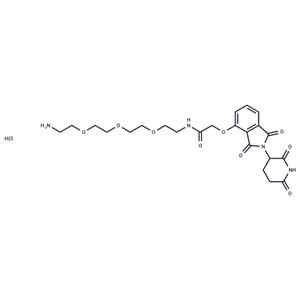 Thalidomide-O-amido-PEG3-C2-NH2 hydrochloride