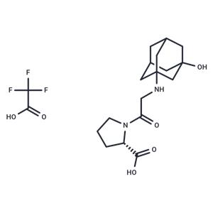 Vildagliptin carboxylic acid metabolite (trifluoroacetate salt)