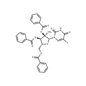 2’,3’,5’-Tri-O-benzoyl-2’-C-methyl-5-fluorouriddine