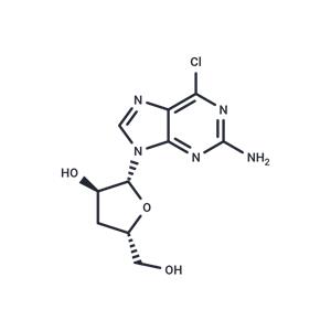 2-Amino-6-chloro-9-(3-deoxy-beta-D-ribofuanosyl)-9H-purine