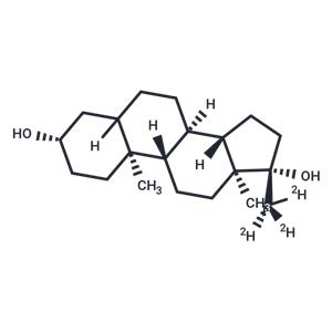 17-Methyl-5α-androstane-3β,17β-diol-d3