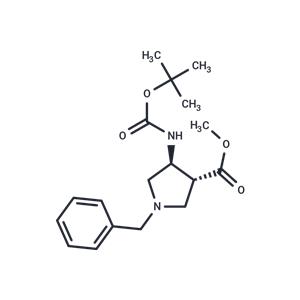 trans-Methyl 1-benzyl-4-(tert-butoxycarbonylamino)pyrrolidine-3-carboxylate