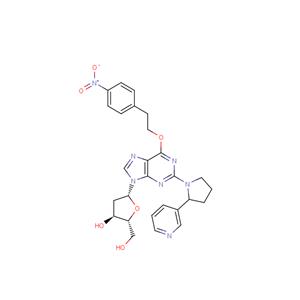 6-O-[2-(4-Nitrophenyl)ethyl]-2-[(3-pyridyl)pyrrolidin-1-yl]-2’-deoxyinosine