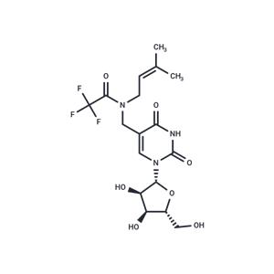 5-(N-Isopentenyl-N-trifluoroacetyl) aminomethyluridine