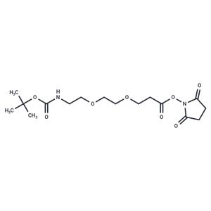 Boc-NH-PEG2-C2-NHS ester