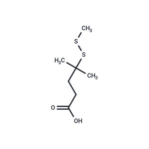 4-Methyl-4-(methyldisulfanyl)pentanoic acid