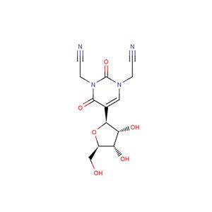 N1,N3-Bis(cyanomethyl)pseudouridine