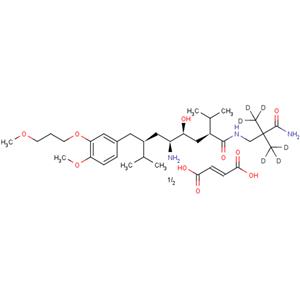 Aliskiren D6 hemifumarate