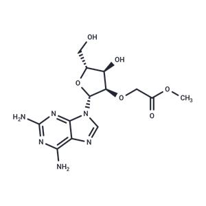 2-Amino-2’-O-(2-methoxy-2-oxoethyl)adenosine