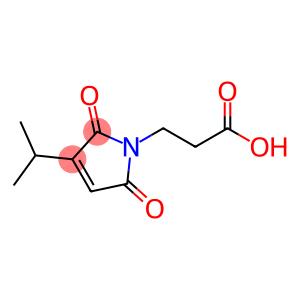 2,5-Dihydro-3-(1-methylethyl)-2,5-dioxo-1H-pyrrole-1-propanoic acid