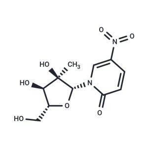 1-(2-C-b-Methyl-b-D-ribofuranosyl)-5-nitropyridine-2(1H)-one