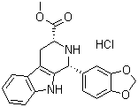 (1R,3R)-9H-PYRIDO[3,4-B]INDOLE-3-CARBOXYLIC ACID, 1,2,3,4-TETRAHYDRO-1-(3,4-METHYLENEDIOXYPH ENYL), METHYL ESTER, HYDROCHLORIDE