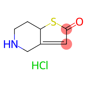 5,6,7,7a-Tetrahydrothieno[3,2-c]pyridine-2(4H)-one hydrochloride