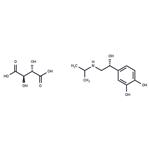 Isoproterenol tartrate, (-)-