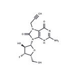 7,8-Dihydro-8-oxo-7-propargyl-3’-deoxy-3’-fluoro-xylo-guanosine